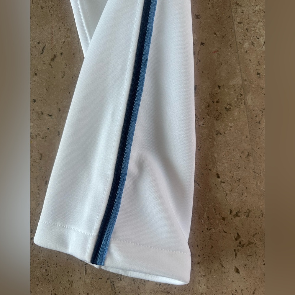Mizuno White Baseball Pants with Blue Side Stripe - Boys - Picture 2 of 5